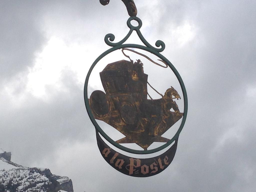 Auberge De La Poste Les Diablerets Exterior photo